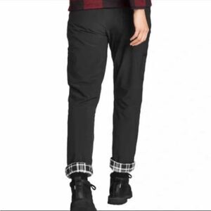 EXCELLENT CONDITION SIZE 12 EDDIE BAUER FLEXION POLAR FLEECE-LINED PULL-ON PANTS